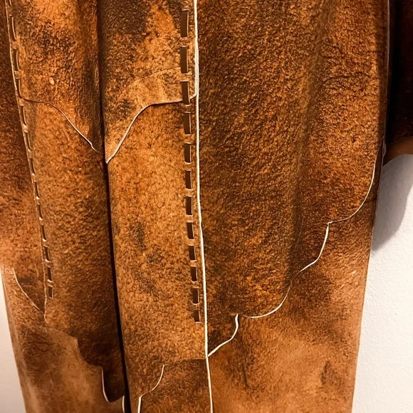 Penny Lane Rodeo-Ready Vintage Levinson
Leather Coat - NFR Statement Piece - Picture 6 of 15